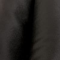 Black Plain Polyester Viscose Wool Cloth