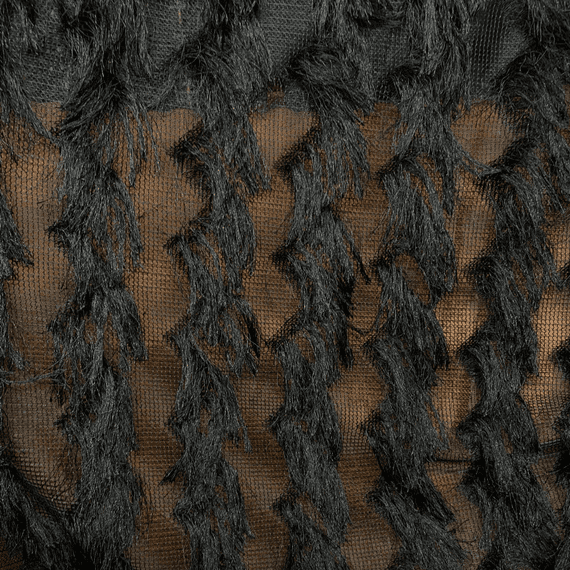 Black Tassel Lace