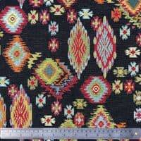 Boho Black - Cotton Mix Tapestry