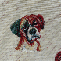Boxer Dog - Cotton Mix Tapestry Fabric