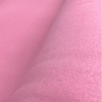 Bubblegum Pink Plain Polyester Viscose Wool Cloth