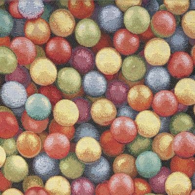 Bubbles - Cotton Mix Tapestry Fabric