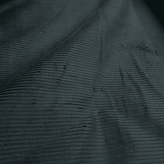 Corduroy Cotton Dress Fabric - Black