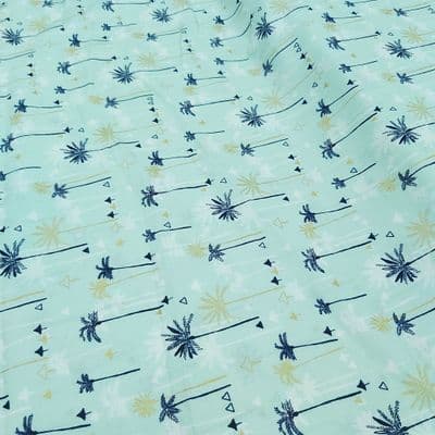 Dashwood Studio's - Ocean Drive Dress Craft Cotton Fabric - Turquoise