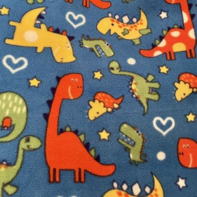 Dinosaur Polyester Fleece