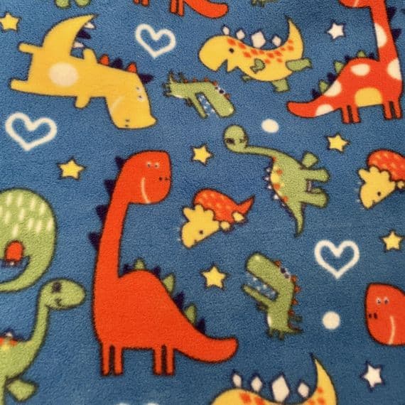 Dinosaur Polyester Fleece