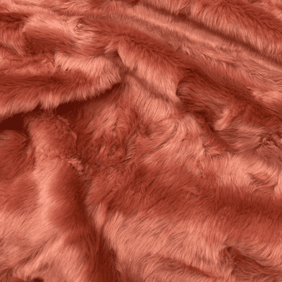 Faux Fur - Raspberry Pink Red - Short Haired Twist Fur
