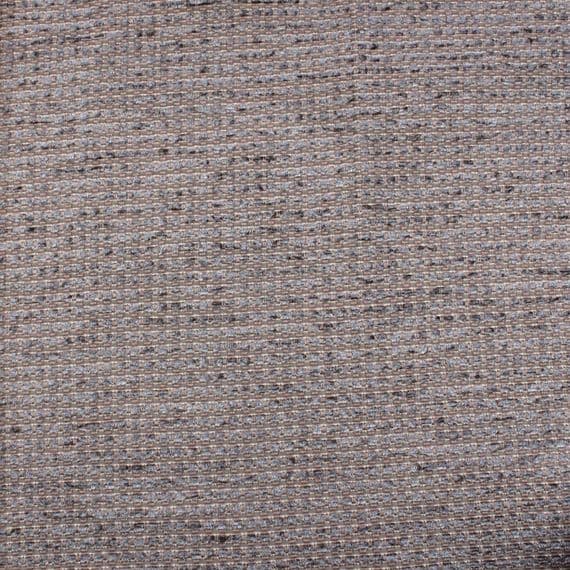 Fire Retardant - Dark Grey Chenille Polyester Upholstery  Fabric - Grey Stitching
