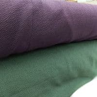 Jersey Polyester Dress Fabric Slight Crinkle Texture  - Purple