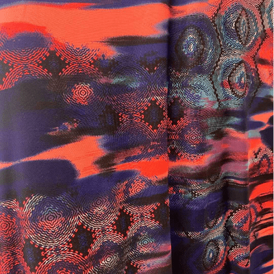 Lightweight Stretch Jersey: PSYCHEDELIC  NEON