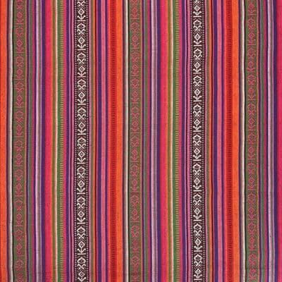 Mexicana Stripes - Merengue - 100% cotton