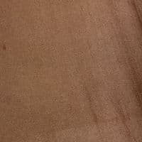 Mid Brown Plain Polyester Viscose Wool Cloth