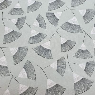 MissPrint - Curtains Soft Furnishings Cotton Fabric - Persia Platinum