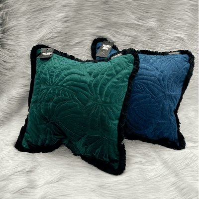 Paloma Home Velvet Palm Cushion