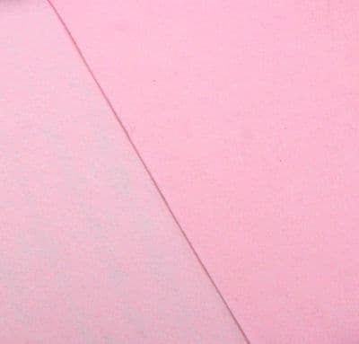 Plain Felt Fabric - Pale Pink