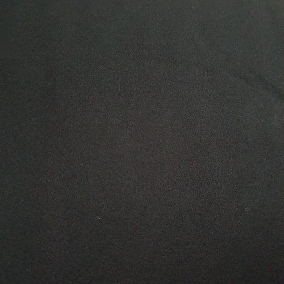 Plain Polyester Fleece Fabric Black