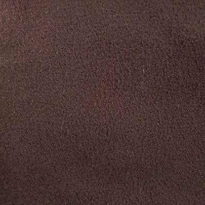 Plain Polyester Fleece Fabric Brown