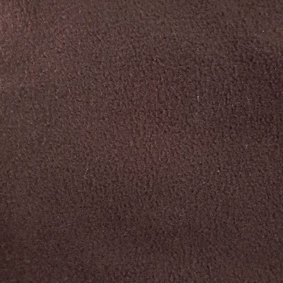 Plain Polyester Fleece Fabric Brown