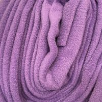 Plain Polyester Fleece Fabric Purple