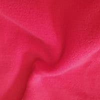 Plain Polyester Fleece Fabric Red