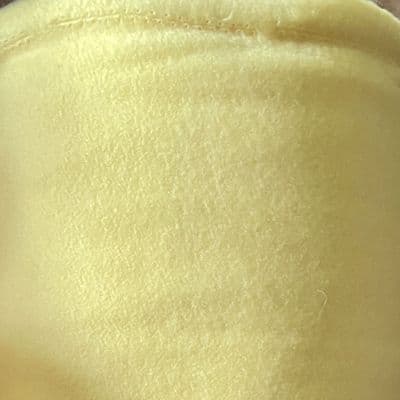 Plain Polyester Fleece Fabric Yellow