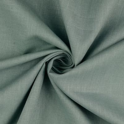 Plain Washed Linen: Duck Egg