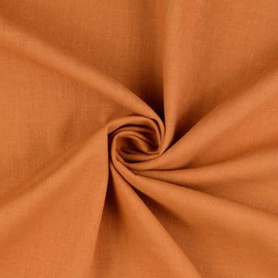 Plain Washed Linen: Ginger