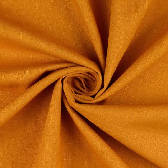 Plain Washed Linen: Gold
