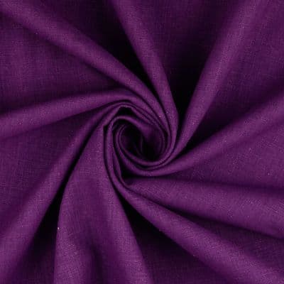 Plain Washed Linen: Purple