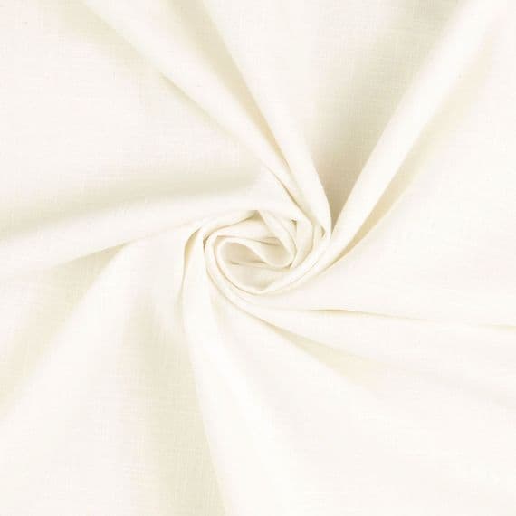 Plain Washed Linen: Silk