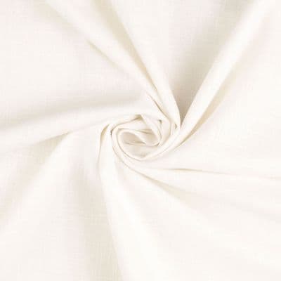 Plain Washed Linen: White