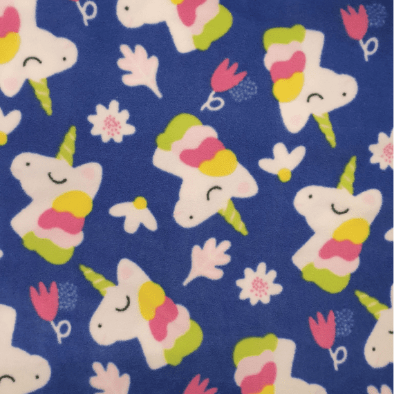POLAR FLEECE: Unicorns