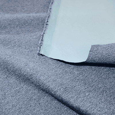 Polyester Cotton Curtains Upholstery  Fabric -Turquoise Grey