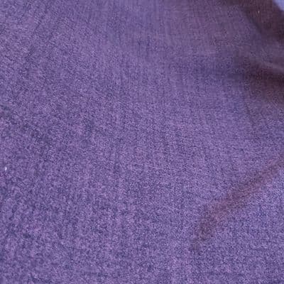Polyester & Cotton Mix Upholstery Fabric -Purple