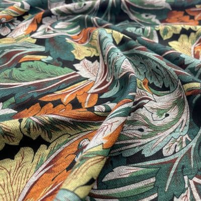 Ponte Roma Green and Orange Leaf Jersey