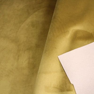 Premium Velvet - Curtains Upholstery Polyester Fabric -  Brussels  Green