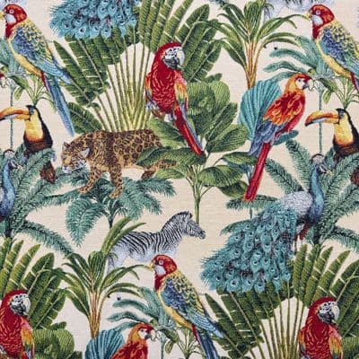 Ranforest Natural - Cotton Mix Tapestry Fabric