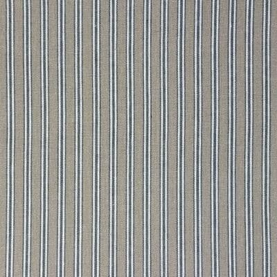 Regency Ticking Stripe Fabric Grey - Polycotton
