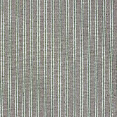 Regency Ticking Stripe Fabric Sage - Polycotton