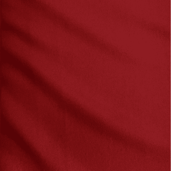 Rose Red Plain Polyester Viscose Wool Cloth