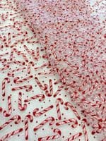 Sparkly Christmas Organza Screen Print