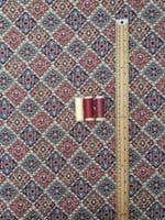 Tapestry Fabric for Curtaining or Upholstery: Mini Persian on pale beige background
