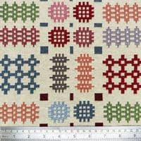 Welsh Blanket - Cotton Mix Tapestry Fabric