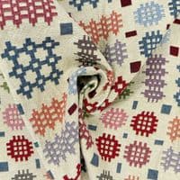 Welsh Blanket - Cotton Mix Tapestry Fabric