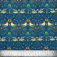 William Morris Birds - 100% Cotton  Dressmaking Craft Fabric