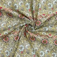 William Morris Corncockle - 100% Cotton  Dressmaking Craft Fabric