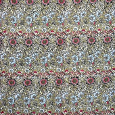 William Morris Corncockle - 100% Cotton  Dressmaking Craft Fabric