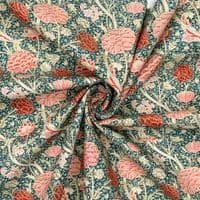 William Morris Cray - 100% Cotton  Dressmaking Craft Fabric