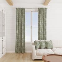 William Morris Golden Lily Moss - Furnishings Cotton