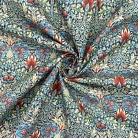 William Morris Snakeshead - 100% Cotton  Dressmaking Craft Fabric